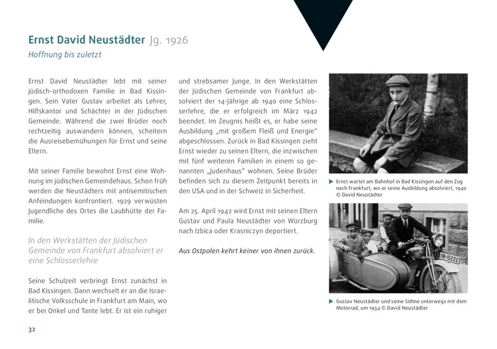 Ausstellungstext zu Ernst David Neustädter